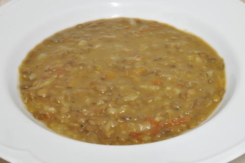 Krušnohorská čočková polévka – Snadné recept z Česko kuchyně, hotový za 30 - 45 minut